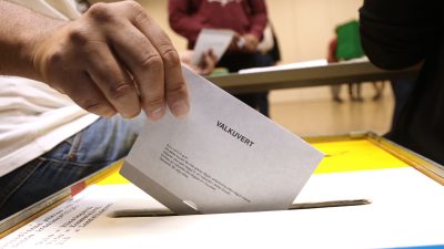 Tolvåring har byggt hemsida om valet